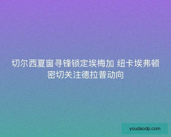 切尔西夏窗寻锋锁定埃梅加 纽卡埃弗顿密切关注德拉普动向